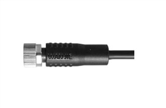 M8 Wanita Lurus UnShield A-Coding 3PIN PUR 2.0M M8X1.0
