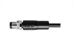 M8 Pria Lurus UnShield A-Coding 6PIN PVC 2.0M M8X1.0