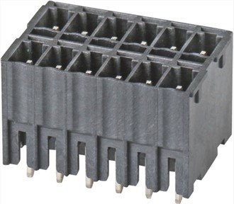 Suhu Tinggi Pria Vertikal. Konektor Pitch Tingkat Ganda 3,5 Mm